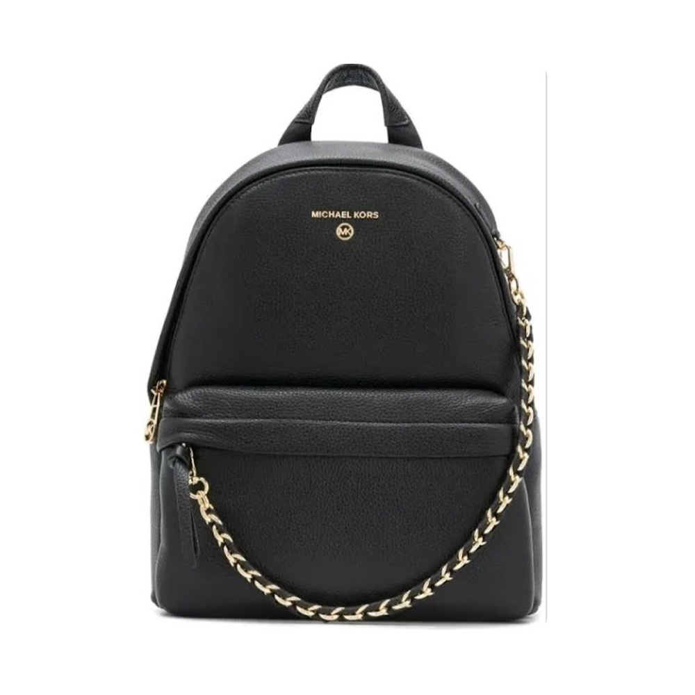 MICHAEL KORS Luxe Leather Backpack
